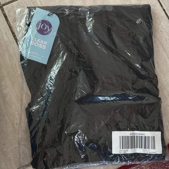 Joy Black Medium Micro Stripe Summer Jumper Crop Asymmetrical - Picture 2 of 3